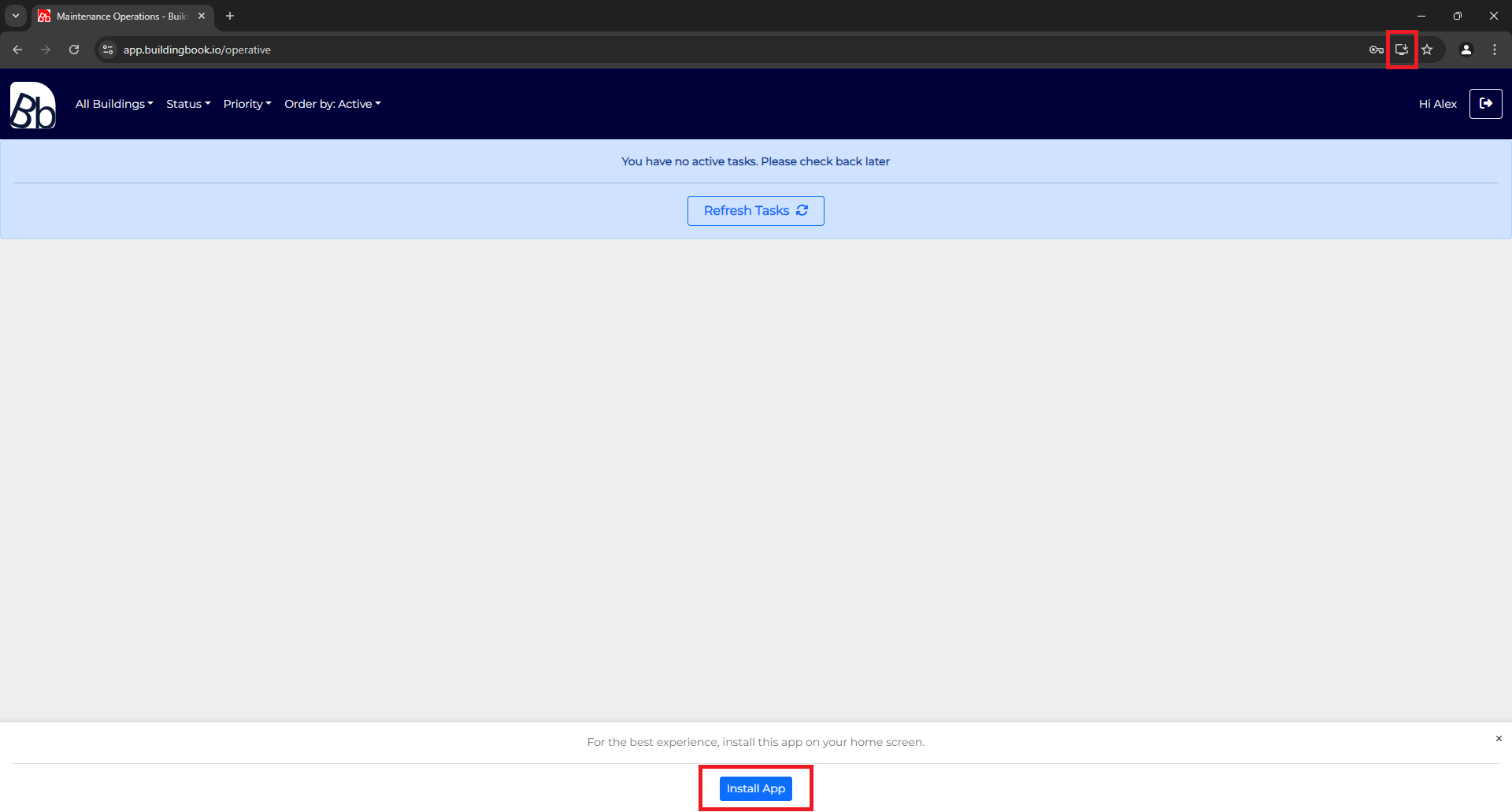 Step 2 - Install Icon in Browser